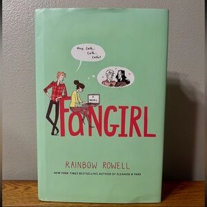 Fangirl by Rainbow Rowell - Hardcover book w/jacket